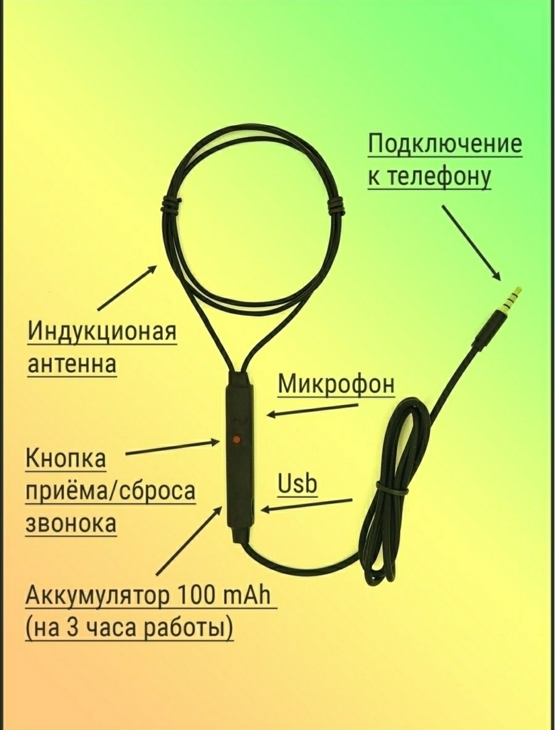 Микро наушник с аккумулятором до 3 часов - Наушники Астана на Olx