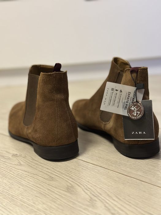 Ботинки замша кожа Chukka