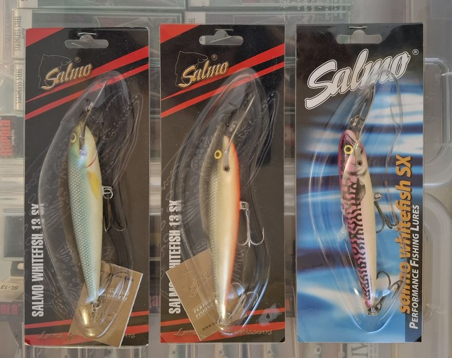Воблери Salmo Whitefish 13 и 18см.