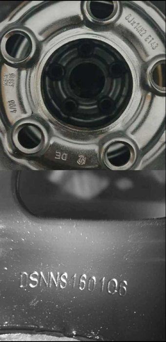 4 Jante Oțel în 5 Prezoane cu Cauciucuri de Vară(Același Model Toate)