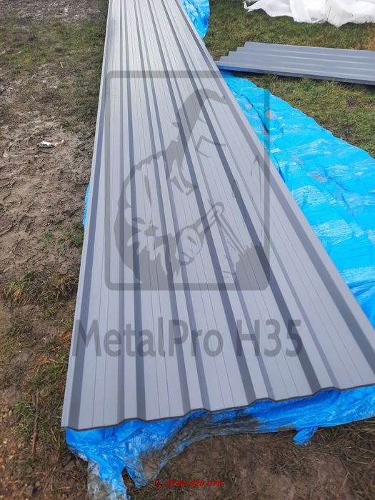 Vand  tabla cutata H35 H12 T10 6.20m x 1.10m  0.5mm grosime