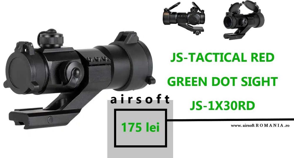 Red D O T JS-Tactical 30mm diametru optic JS-1X30RD