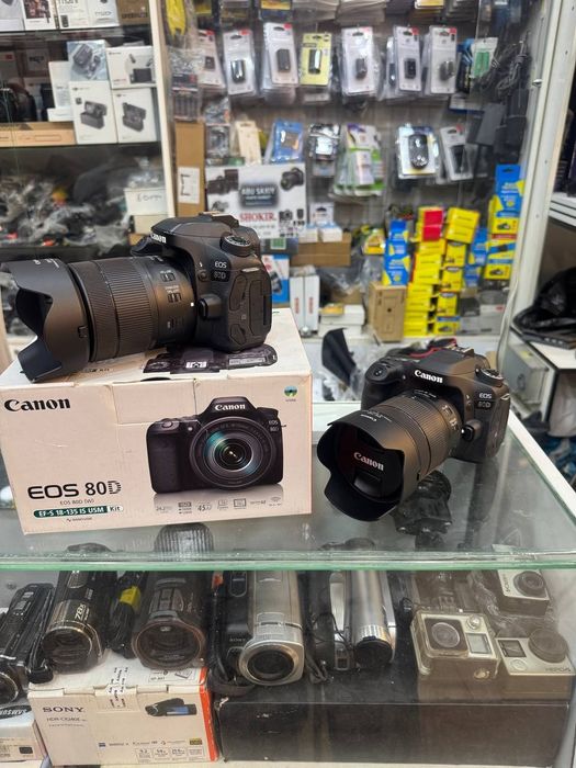 Canon 90 D va 80 D sotiladi