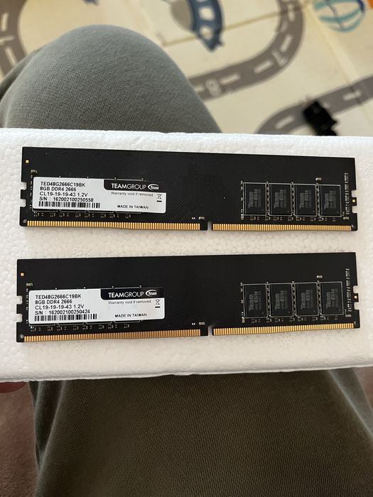 Рам Team group ddr4 2666mhz