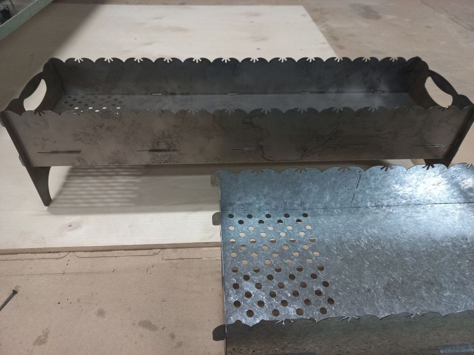 Мангал сборный складной для дачи и похода