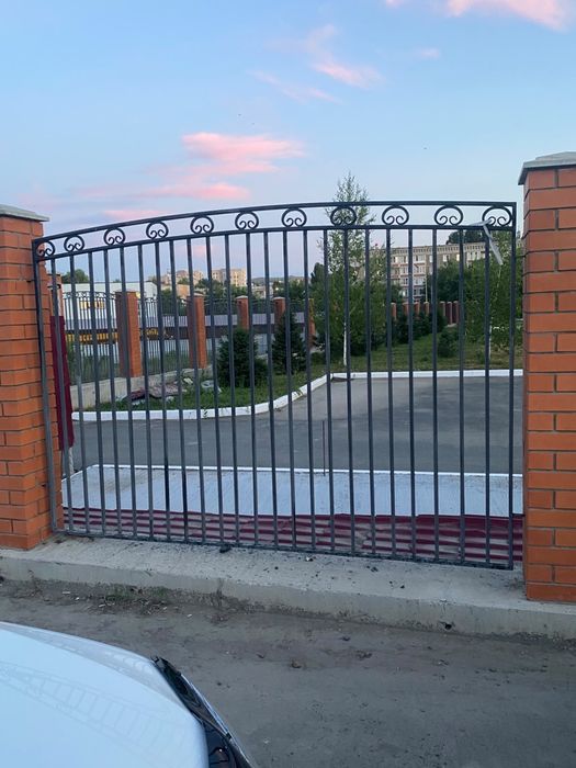 Ворота кованные.