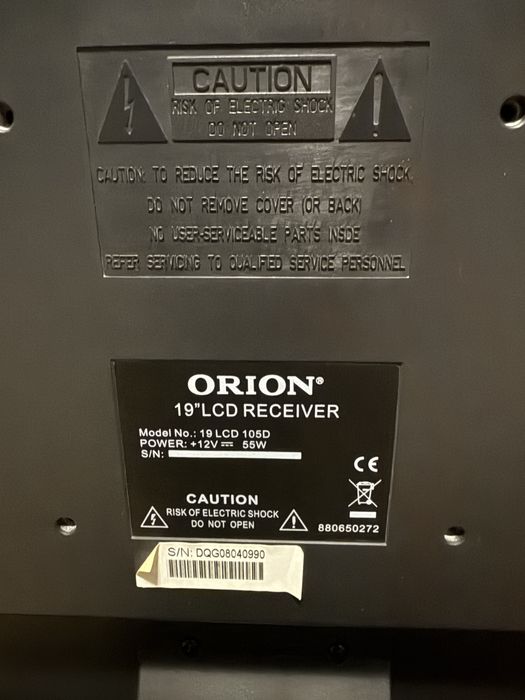 Монитор/ Телевизор Orion 19”