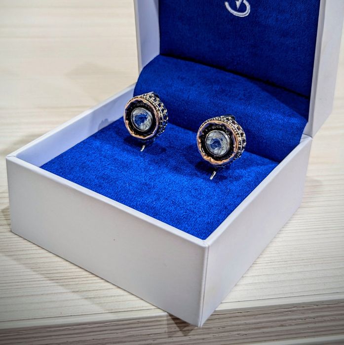 Продам серьги серебро, золото