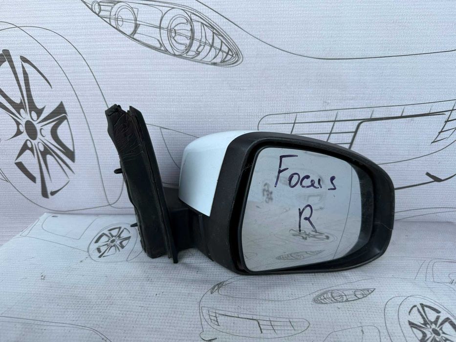 Oglindă Retrovizoare Dreapta Electrică 8 Pini Ford Focus 2317536 / BM51-17682-RG / [2010-2017] / (5D3)