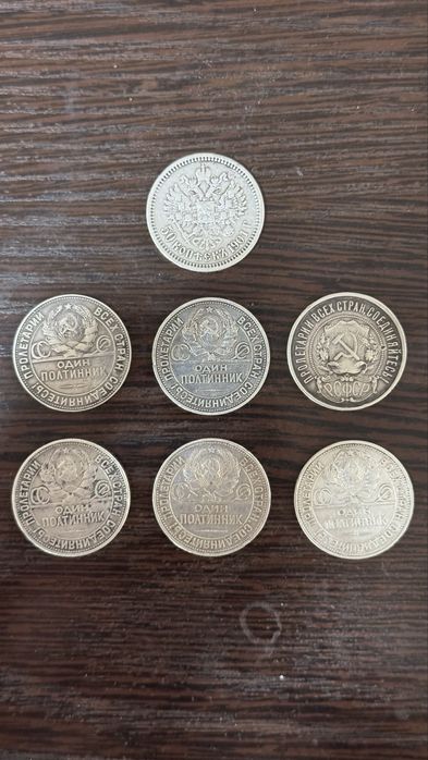 Монета серебро. Tanga sotiladi kumush