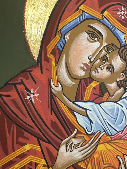 Icoana pictata manual la comanda (descriere‼️)