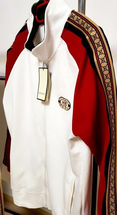 Compleu sport tip Gucci bumbac marimea M-L STOC LIMITAT!