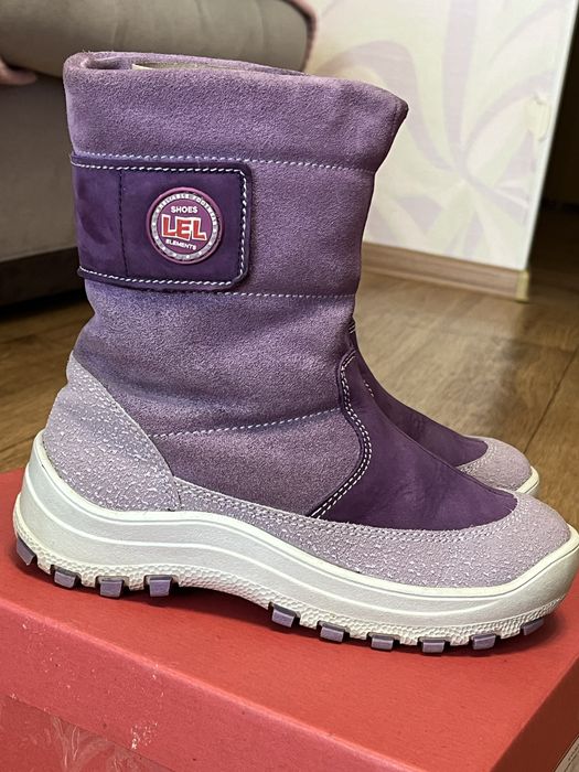 Сапоги на девочку зима