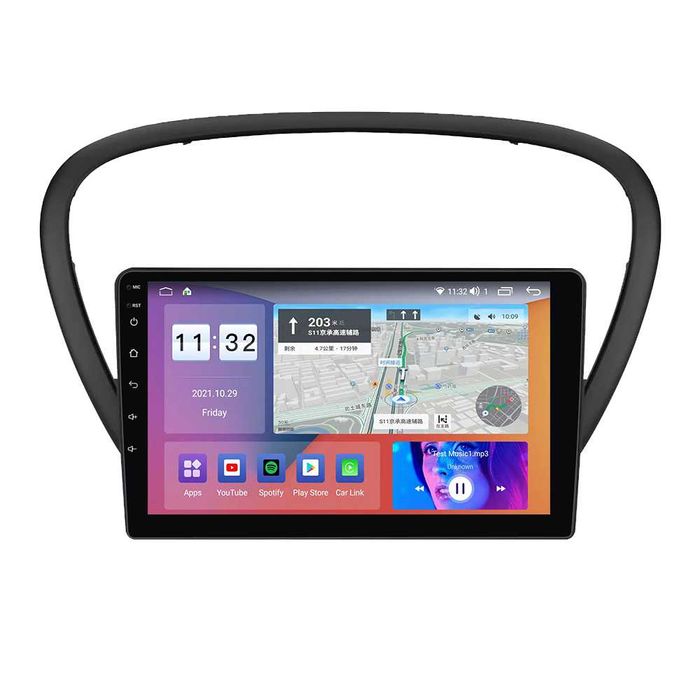 Navigatie Peugeot 607 din 2004-2010 , Camera Marsarier 2GB 4GB 8GB Nou