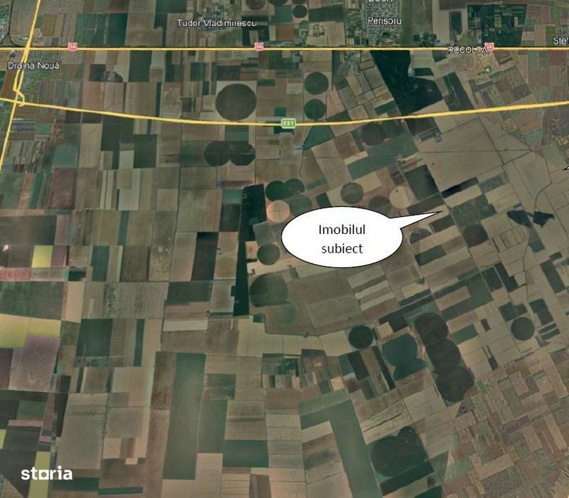 Cota de 1/4 din teren extravilan-Comuna Jegalia, Judetul Calarasi