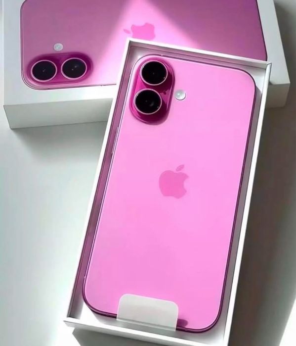 iPhone 16 Roz • ca NOu • 96% Bateria
