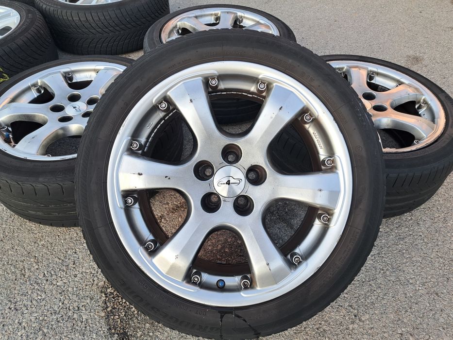 5х100/17 с гуми VW Ауди Шкода Сеат Субару 5x100/17 Audi Skoda Seat