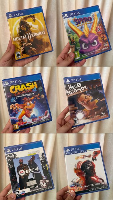 Игры на Ps4 (оригинальные диски)
