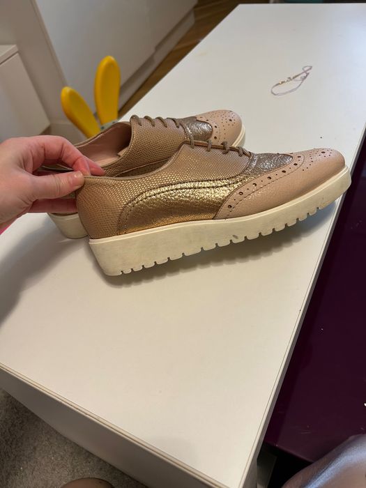 Papuci piele Garconi