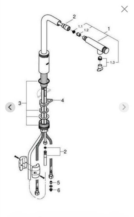 Grohe minta грое минта кухмемска мивка