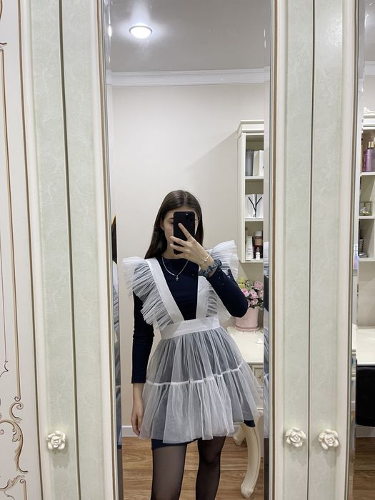 Платье школьное под фартук