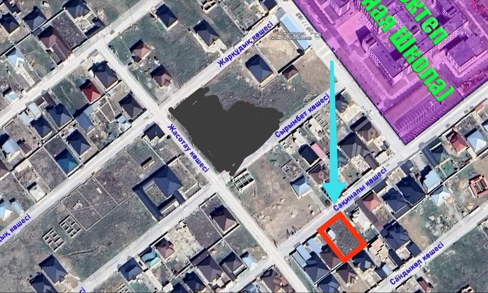 Жер, Участок шымкент