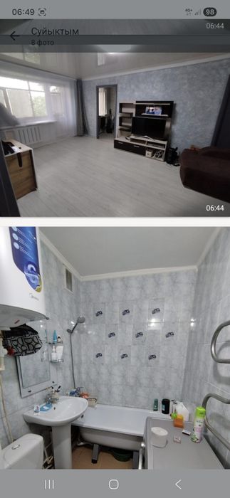 Продаётся квартира 16 микрорайон 2а.3 этаж