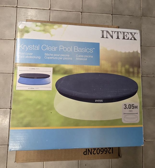 Надуваем басейн INTEX Easy Set, 305 х 76 см.