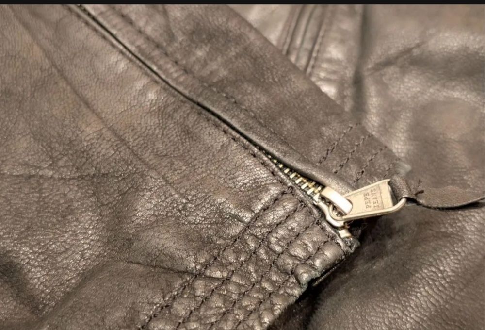 Мужская кожаная куртка Pepe jeans XL