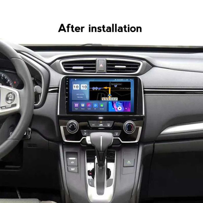NAVIGATIE Android 14 Honda CRV 2018 1/8 Gb Waze CarPlay Bt + CAMERA