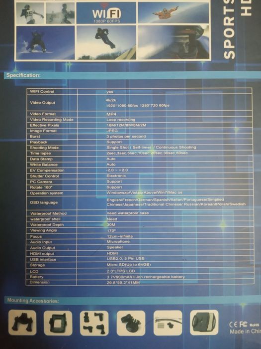 GoPro 4k Новые камеры