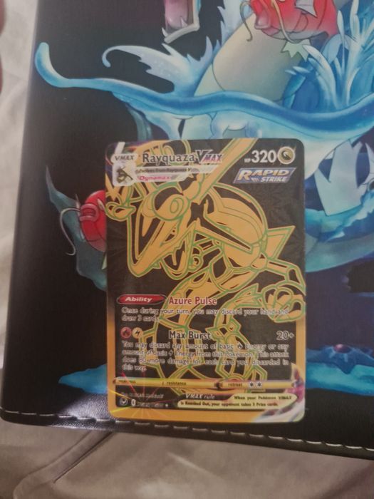 Покемон карта rayquaza Vmax