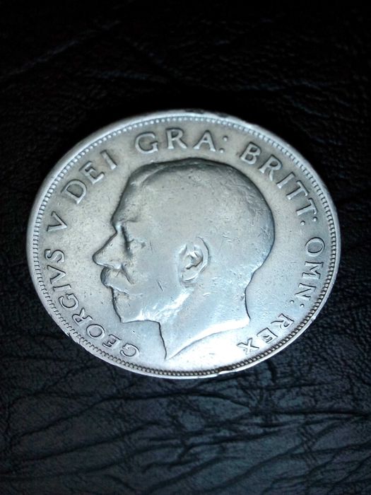 1/2 кoрона 1940 година Англия сребро