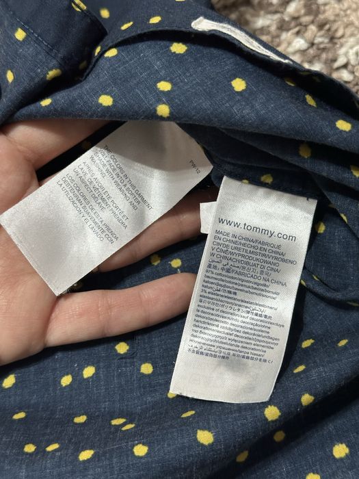 Camasa cu buline Tommy Hilfiger marimea S