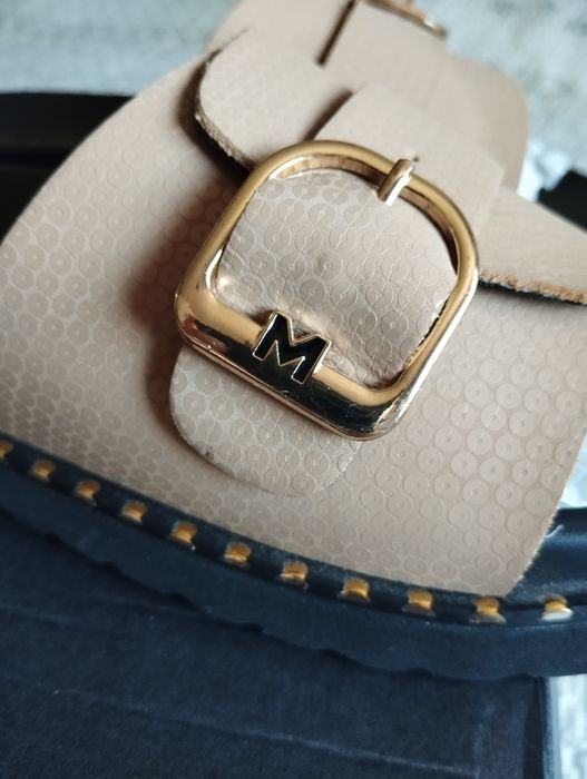 Mexx чехли нови естествена лицева кожа