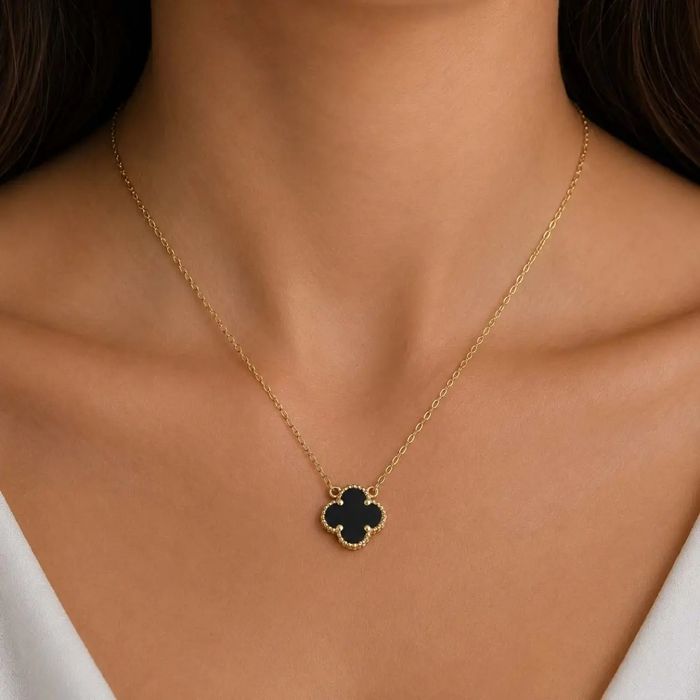Златен комплект бижута Van Cleef