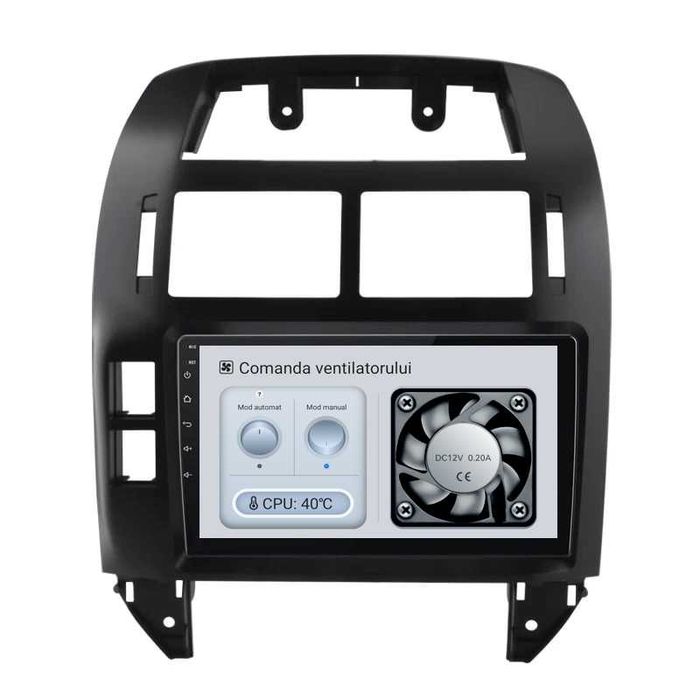 Navigatie Dedicata Android Volkswagen Polo Mk4 (2004-2011), Carplay