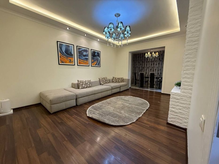 Аренда 4-комнатной квартиры 100м² центр Айбек Мирабад евро ремонт