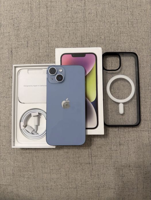 iPhone 14 5G 128GB | 100% baterie |ca NOU | Blue