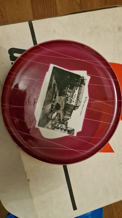 Vand farfurie cu poza despre Tg mures