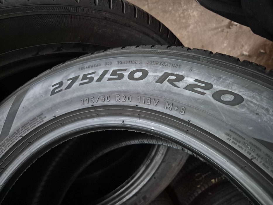 4 Anvelope VARA IARNA M+S 4 Sezoane - 275/50/20 - PIRELLI Scorpion ZERO All Seasons - CA NOI - DOT 2020 !