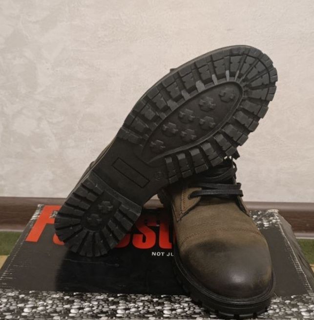 Новые мужские ботинки.Натуральная кожа.