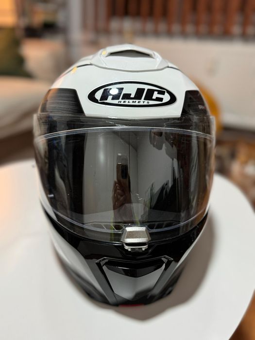 Casca moto Flip Up HJC RPHA 90S + cardo freecom 4x