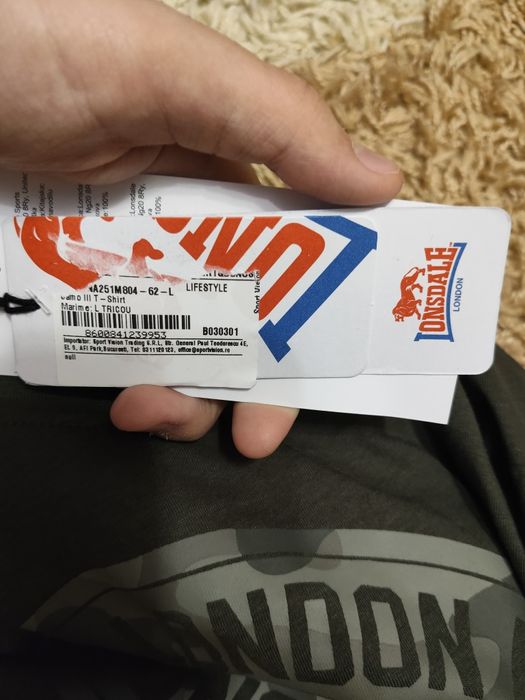 Tricou Lonsdale Premium Verde Închis