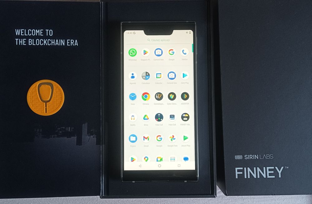 Telefon mobil Finney U1 by Sirin Labs