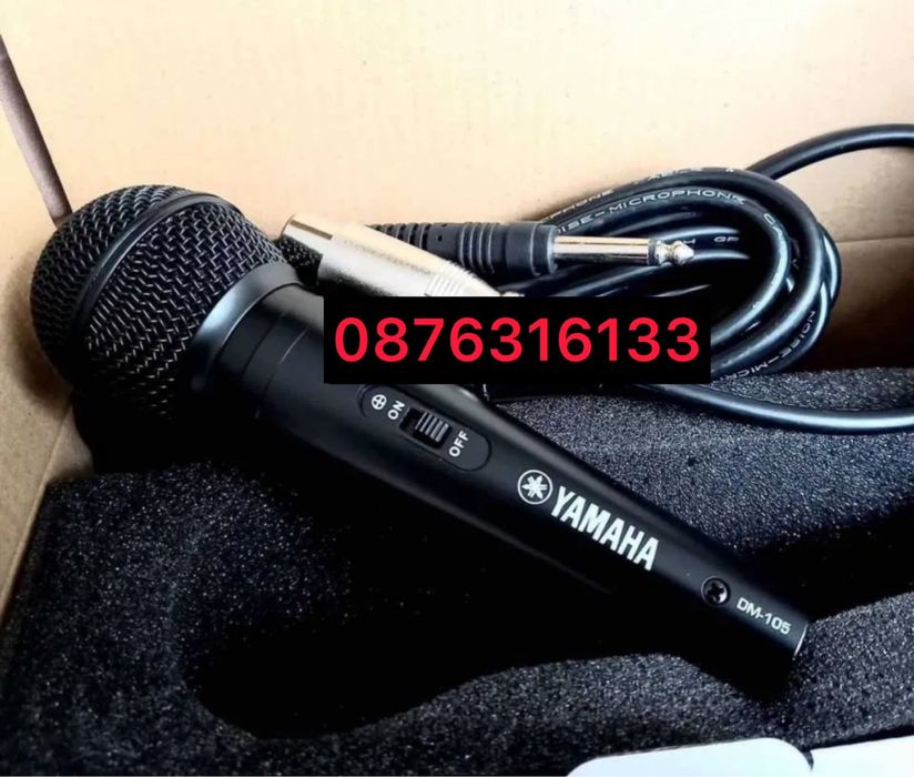 Чисто нов Професионален жичен микрофон YAMAHA