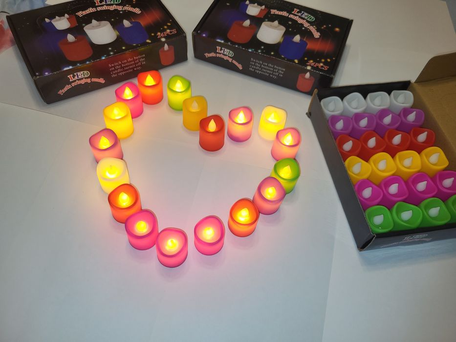 Лед-свечи, плакаты на выписку