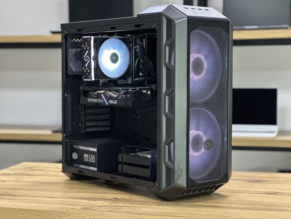 Игровой ПК / i5-9600KF / GTX 1660 ti / 16GB DDR4 / SSD 256 / HDD 1TB