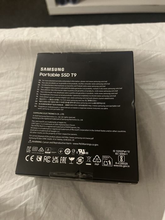 SSD samsung 4T sigilat