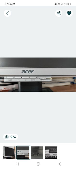 Monitor LCD Acer